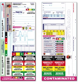 All Risk® Triage Tags with Patient Wristband Series