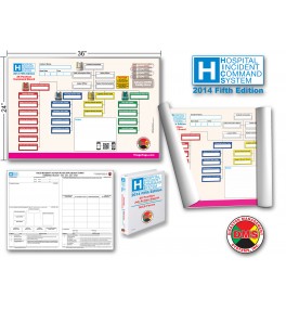 HICS 2014 Command Board Deluxe Toolkit - 26 Position for Small Hospitals
