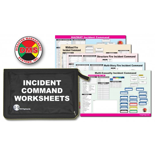 Multi-Hazard Incident Command Worksheet Kit