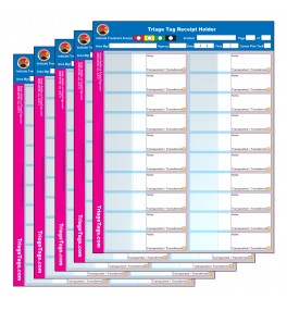 EMT3® Triage Tag Receipt Holder - Refill Pack