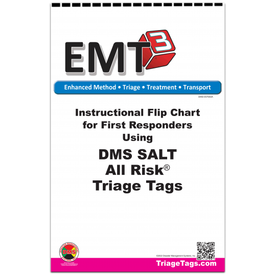 EMT3® Instructional Flip Chart for First Responders