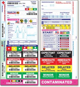 All Risk® Triage Training Tag