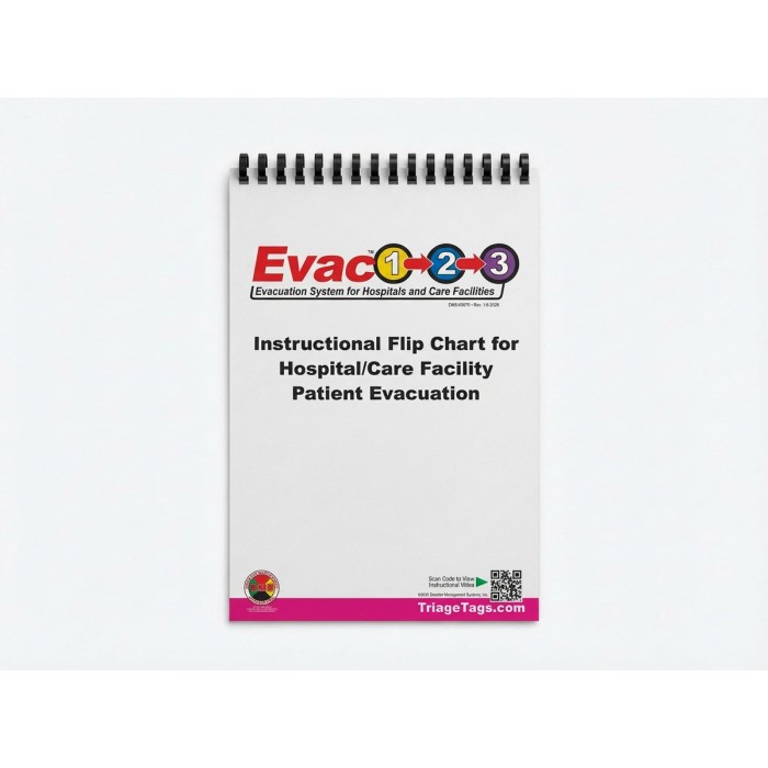 Evac123® Instructional Flip Chart
