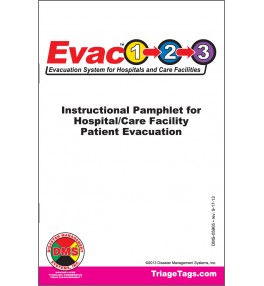 Evac123® Instructional Pamphlets - Pack of 25