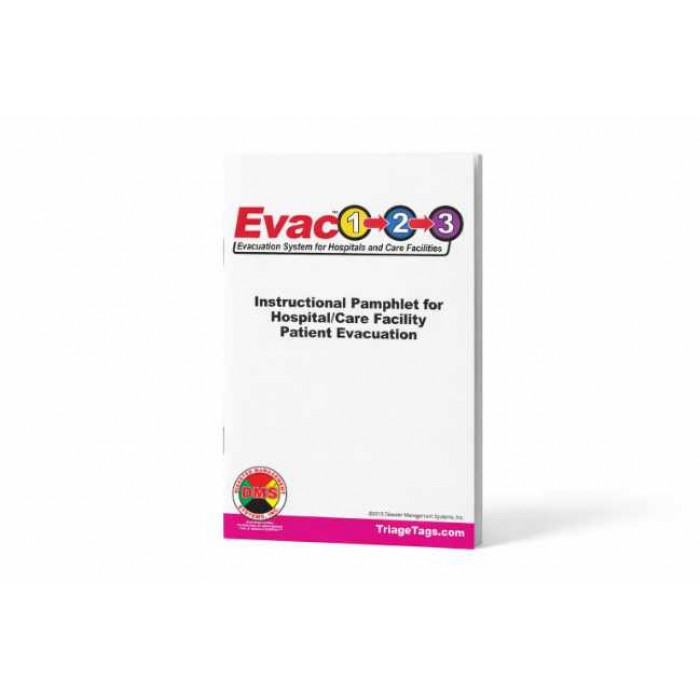 Evac123® Instructional Pamphlets - Pack of 25