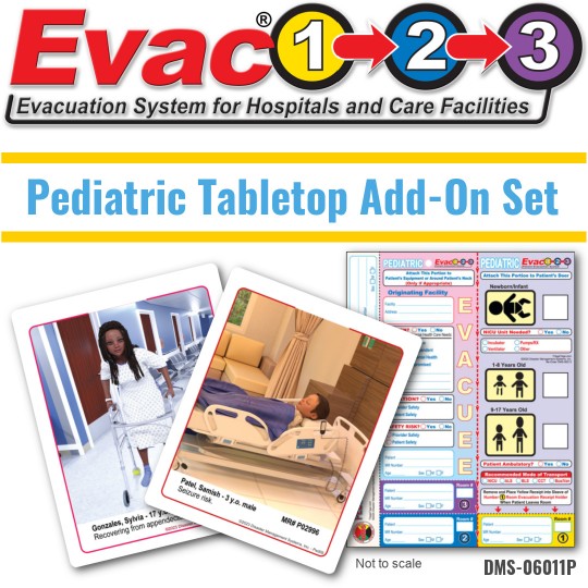 Evac123® Pediatric Tabletop Add-On Set