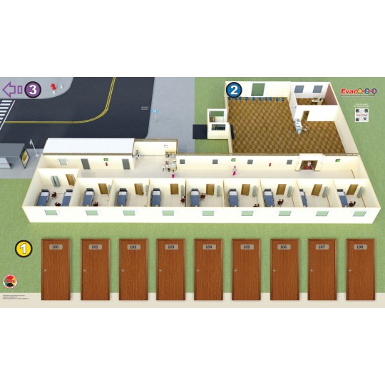 Evac123® Tabletop Training Kit Evac123® Tabletop Training Kit