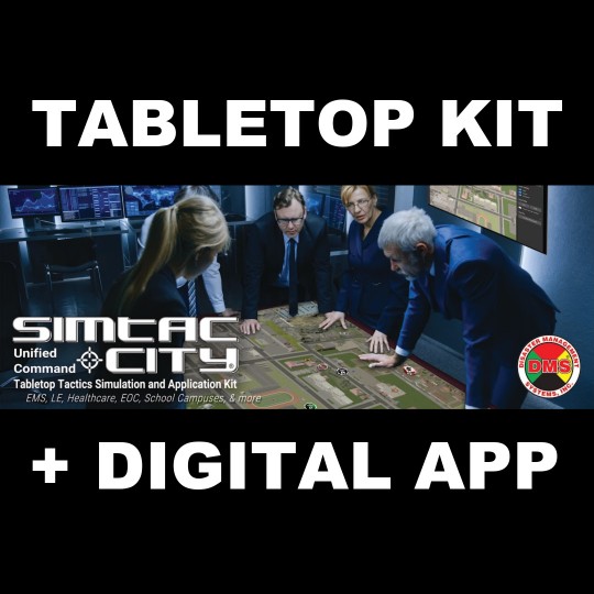 SimTac City® Tabletop Training Kit