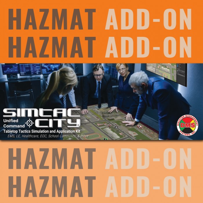 SimTac City® HAZMAT Add-On Set SimTac City® HAZMAT Add-On Set
