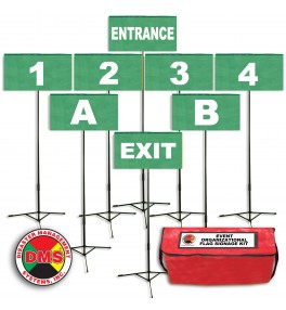 Event Organizational Flag Signage Kit