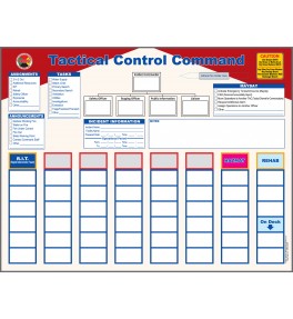 Tactical Control Magnetic Incident Command Board