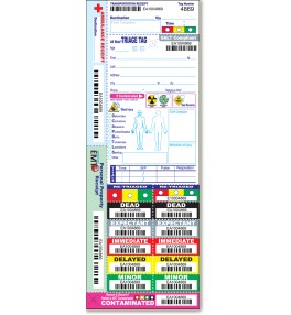 All Risk® SALT Triage Tag, Non-Wristband