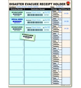 Disaster Evacuee Tracking Kit