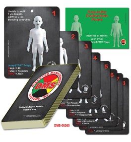 Pediatric Active Shooter Victim Cards - Deck of 32