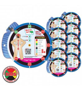 SALT Triage Training Wheel 10 Pack