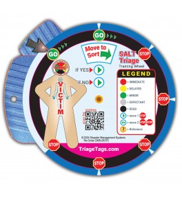 SALT Triage Training Wheel 10 Pack