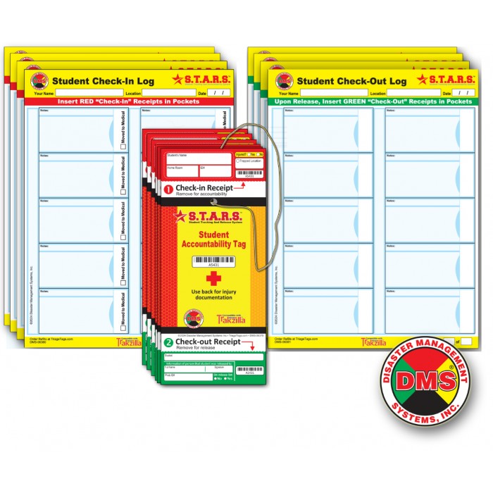 S.T.A.R.S. Student Tracking And Release System - Refill Kit S.T.A.R.S. Student Tracking And Release System - Refill Kit