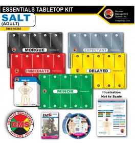 Essentials Triage Tabletop Training Kit - SALT Version