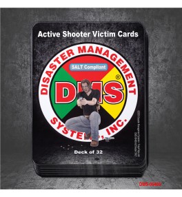 SALT Active Shooter Victim Cards - Deck of 32