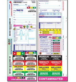 All Risk® Triage Tags, Non-Wristband