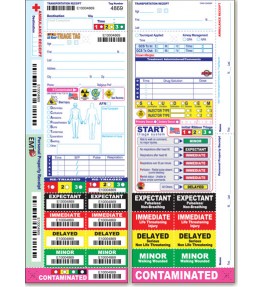 All Risk® Triage Tags, Non-Wristband