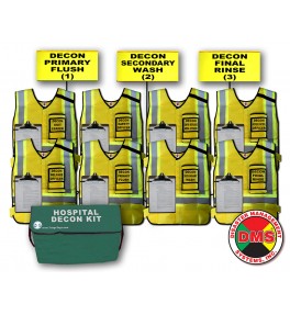 Hospital Decon Vest & Flag Kit