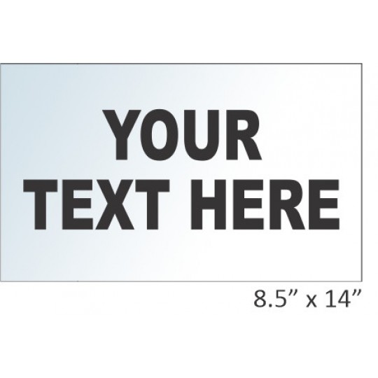 Blank Window Flag Insert Pack Blank Window Flag Insert Pack