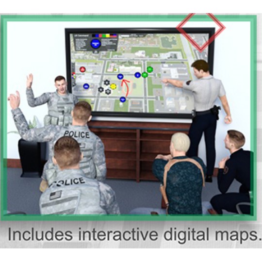 SimTac City® Tabletop Training System