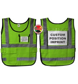 Window Vest - Lime Green