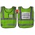 Window Vest - Lime Green