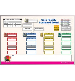 Care Facility Dry Erase Command Board