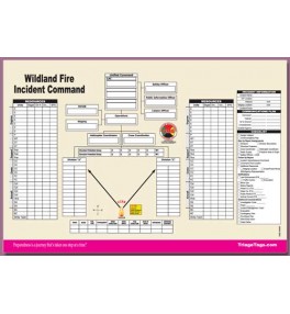 Wildland Fire Incident Command Worksheet Pad