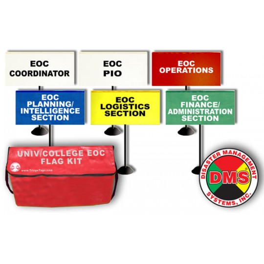 EOC Tabletop Flag Kit for Universities/Colleges