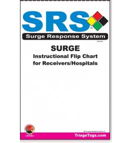 SRS™ - Surge Response System Instructional Flip Chart Hospitals