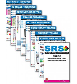 SRS™ - Surge Response System Instructional Flip Chart Hospitals