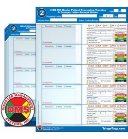 Evac123® HICS 255 Transportation (Step 2) Receipt Holder Refill