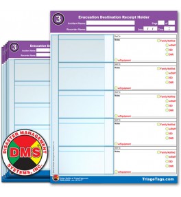 Evac123® Destination (Step 3) Receipt Holder Refill