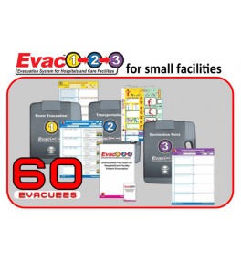 Evac123® Small Hospital/Facility Evacuation 60 Package