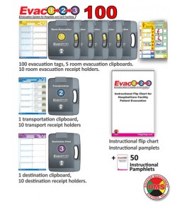 Evac123® Mid-Sized Hospital/Facility Evacuation 100 Package