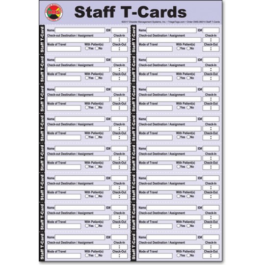 Staff Tracking System Refill